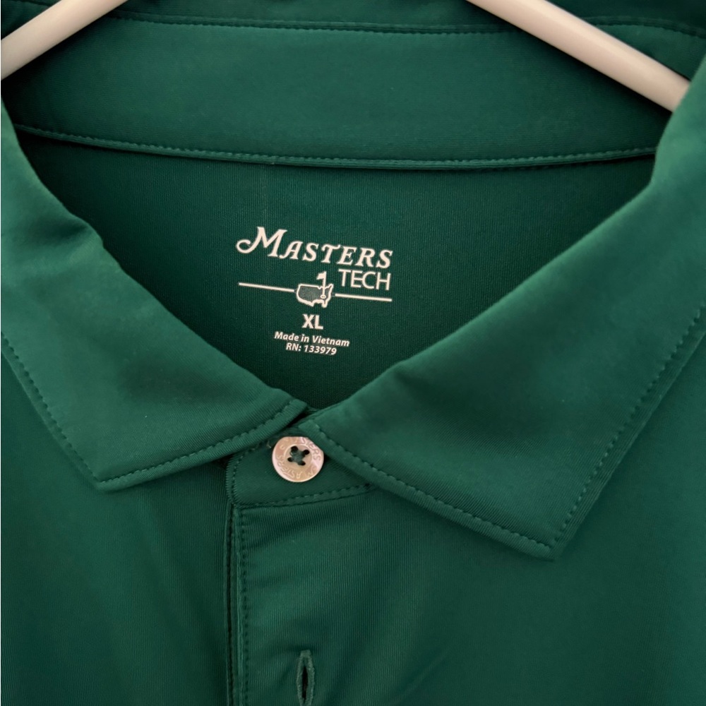 Green Polo Shirt masters polo - Picture 2 of 4